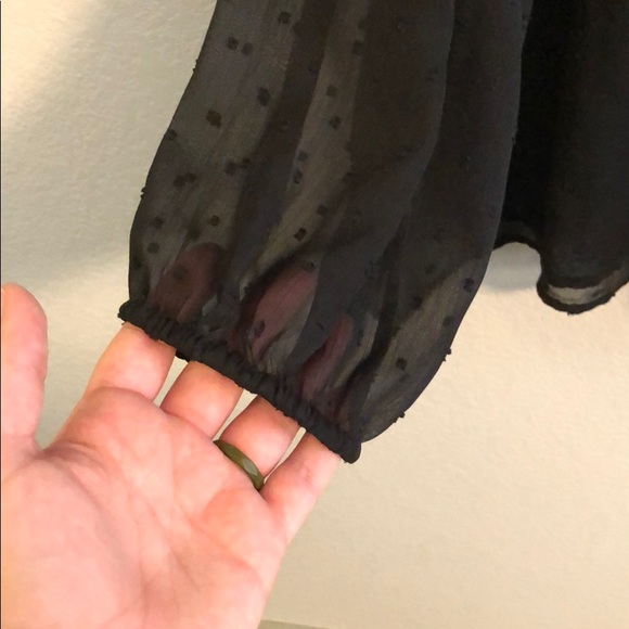 Black long sleeve shirt - Picture 4 of 5